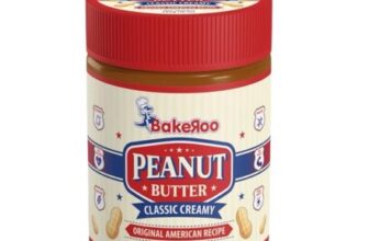 Bakeroo Creamy Peanut Butter 454g High Protein Spread