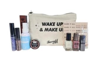 Barry M Wake up & Makeup Makeup Gift Set 10 Piece