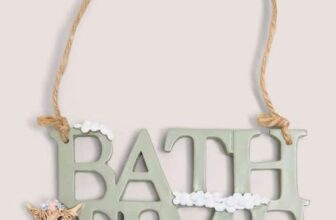 Bath Time Cow Hanging Ornament C&C 99p