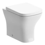 Bathstore Algarve Back to Wall WC and Soft Close Wrap Seat with Dual Flush