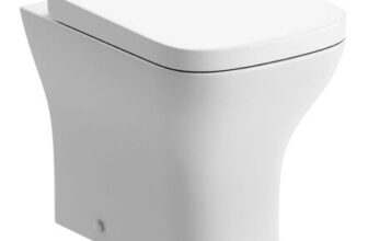 Bathstore Algarve Back to Wall WC and Soft Close Wrap Seat with Dual Flush