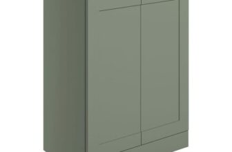 Bathstore Byron 2 Door Reed Shaker Floor Standing Basin Unit 615mm
