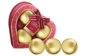 Baylis & Harding Midnight Cherry Bath Bomb Trio Gift Set