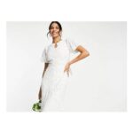 Beauut Womens Bridal Placement Beaded Maxi Dress Size 8&10