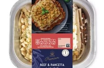 Beef & Pancetta Lasagne