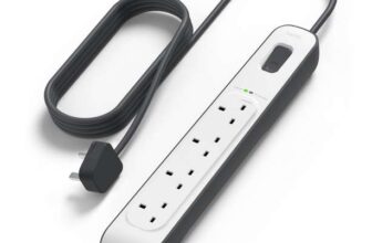 Belkin 4 Way/4 Plug 2 m Surge Protection Extension Lead Strip, White – Prime Deal