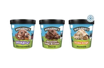 Ben & Jerrys Ice Cream Tubs Assorted