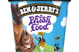 Ben & Jerrys Phish Food 465ml