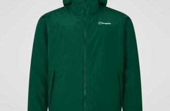 Berghaus Mens Deluge Pro 3.0 Insulated Waterproof Jacket, Forest Green – Sizes S – XL