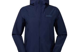 Berghaus Mens Deluge Pro 3.0 Waterproof Breathable Jacket (Blue /S,XL, XXL) – £48.98 with New Customer Signup / Green – XS-XXL – £56.38