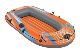 Bestway Inflatable Boat Kondor with Heavy Duty Handles – 2 person. Prime Deal