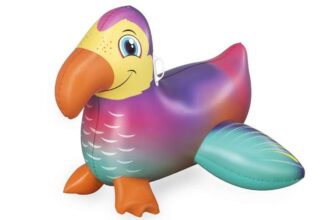 Bestway Inflatable Ride-On Dandy Dodo Pool Float, Swimming Pool Toy
