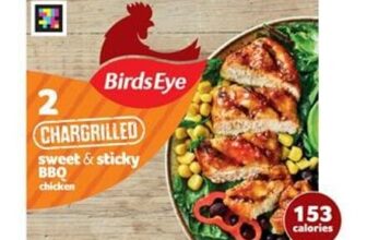 Birds Eye 2 X Sweet & Sticky BBQ Chicken Breast Steaks (Nectar Price)