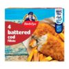 Birds Eye 4 Battered Cod Fillets 400g
