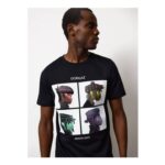 Black Gorillaz Graphic Cotton T-Shirt SMALL and MEDIUM ONLY