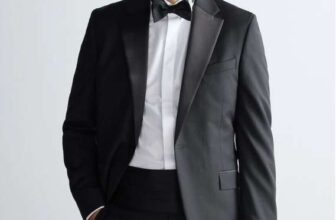 Black Signature Marzotto 100% Italian Wool Check Tuxedo Suit Jacket