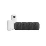 Blink camera (Outdoor 4) £0 Blink Video Doorbell (White) Wireless HD smart security camera, two-year battery life, enhanced motion detection 4 camera system with Sync Module Core incl. IP65