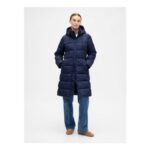 Blue ColdControl Relaxed Midi Puffer Coat
