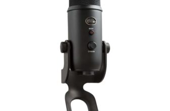 Blue Yeti USB Microphone – Black & Silver – with Prime