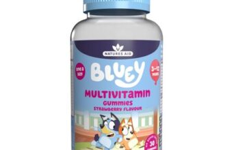 Bluey Kids Multivitamin Gummies – 14 Essential Vitamins & Minerals