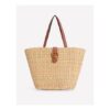 Boden Buckle Tote-Natural Raffia-2 Buckle Tote-