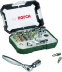 Bosch 26pc. Screwdriver Bit and Ratchet Set – with Prime