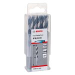 Bosch Professional 10-piece PointTeQ HSS Twist Drill Bit (for Metal, 1.6 x 20 x 43 mm, Drill Driver Accessories)