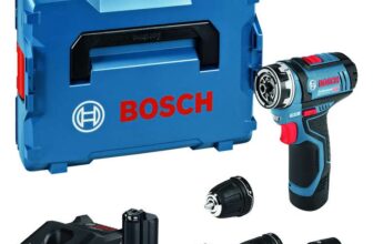 Bosch Professional 12V System Cordless Drill Driver GSR 12V-15 FC 2X Battery – with Prime