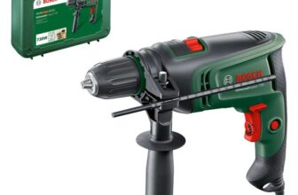 Bosch UniversalImpact 730 Electric Hammer Drill, 730 W (Precision Drilling in Masonry, Wood and Steel, Carrying Case) – (Prime Exclusive)