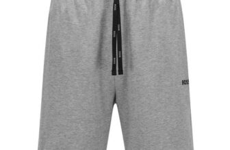 Boss Mens BOSS Bodywear Drawstring Shorts with Logo Detail