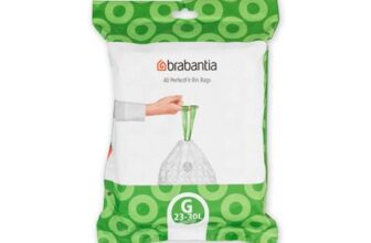 Brabantia PerfectFit Bin Liners Size G (23-30 L) 40 Bags