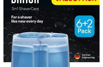Braun 3in1 ShaverCare Cleaning Cartridges 8 Pack – with code