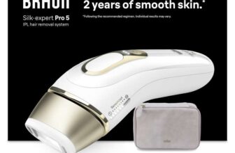 Braun IPL SilkExpert Pro 5, At Home Laser Hair Removal, Permanent Hair Reduction, with Pouch, 1 Attachment Head, PL5100