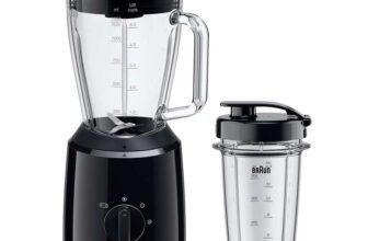 Braun PowerBlend 1 JB1051BK, Jug Blender, 600W (Prime Deal)