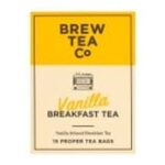 Brew Tea Co Vanilla Breakfast Tea 15s 52.5g