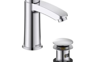 Bristan Apelo Chrome Cool Start Basin Mixer with Clicker Waste