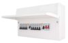 British General Fortress 16-Module 10-Way Populated High Integrity Dual RCD Consumer Unit (466PX) (Free C&C)