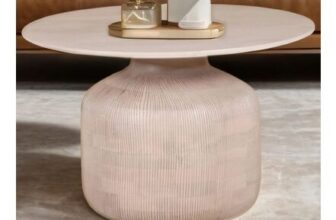 Brooklyn Valencia Cane and Mango Wood Coffee Table