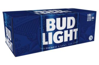 Bud Light Beer Cans 18 x 440 ml