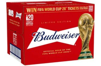 Budweiser 4.5%, 20 x 300ml