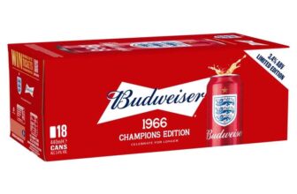 Budweiser Limited Edition Beer 18 x 440ml ABV 4.5%