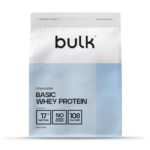 Bulk Basic Whey Protein Powder Chocolate 1.25 kg 41 Servings Up to 18g Protein per Serving