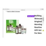 Bulldog Skincare Original Morning Routine Gift Set for Men