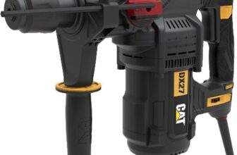 CAT DX27 Rotary Hammer 1500W SDS-Plus 5.0J Impact 4-Mode Drill Hammer Chisel 32mm Masonry 40mm Wood Anti-Vibration Magnesium Gearbox Side Handle Included