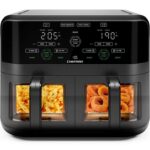 CHEFMAN 5.6L Dual Air Fryer (w/voucher) Sold by Chefman Direct, FBA