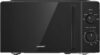 COMFEE 20L Compact Microwave, 700W Black Solo Manual Microwave with Inverter,5 Power Levels,Quick Defrost,Easy Clean,Dial Timer,Small for Kitchen- CMO-MM202NF(BK)