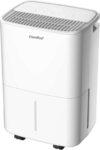 COMFEE Aqua Dry 10L/DAY Dehumidifier for Home with Larger 2.5L Water Tank, Low Noise Level, Drain Hose, and Continuous Drainage