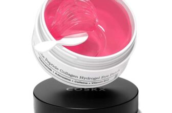 COSRX Pink Peptide Collagen Hydrogel Eye Patches – 60 Count (£12.31 S&S) Sold by COSRX Inc / FBA – Prime Exclusive
