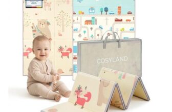 COSYLAND Baby Play Mat 71×59 Inches Extra Large