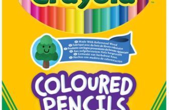 CRAYOLA Colouring Pencils – Assorted Colours (Pack of 36)